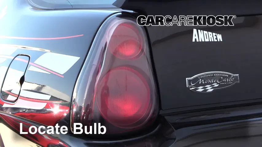 2002 Chevrolet Monte Carlo SS 35th Anniversary Edition 3.8L V6 Lights
